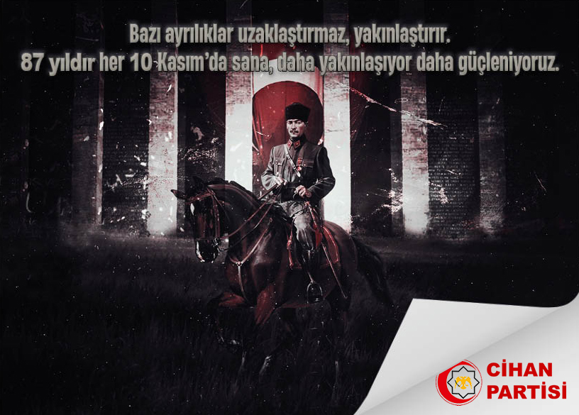 10 kasım atatürk'ü anma